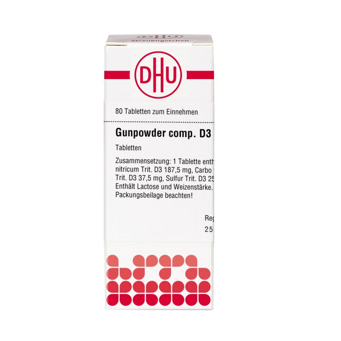 DHU Gunpowder comp. D3 Tabletten, 80 pcs. Tablets