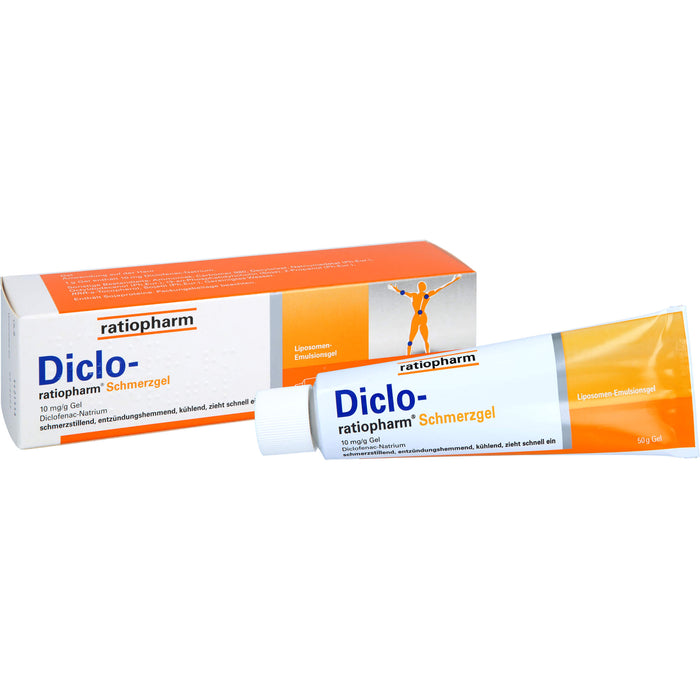 Diclo-ratiopharm Schmerzgel, 50 g Gel