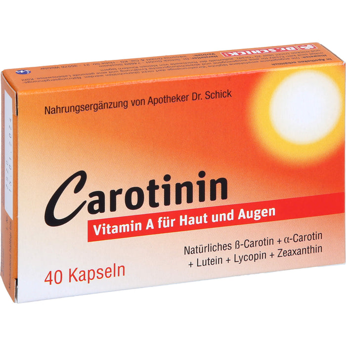 Inkosmia Carotinin Kapseln, 40 St. Kapseln