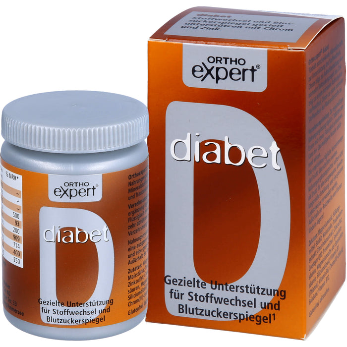 Orthoexpert diabet Tabletten unterstützt gezielt den Stoffwechsel, 60 pcs. Tablets