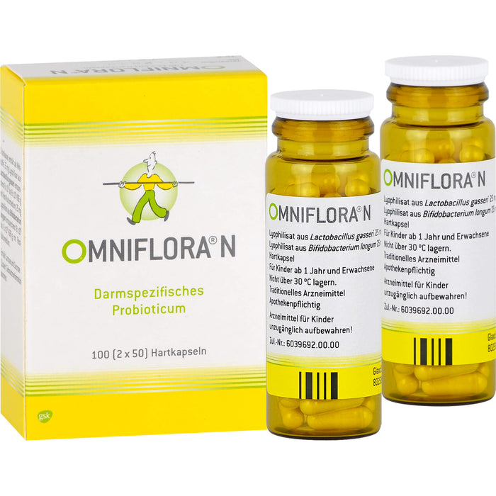 Omniflora N, Hartkapseln, 100 pc Capsules