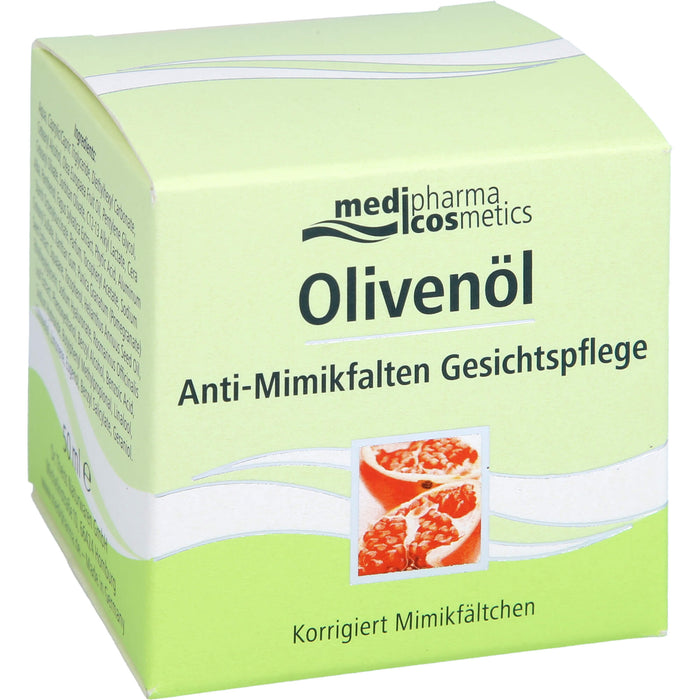 Olivenöl Anti-Mimikfalten Gesichtspflege, 50 ml Creme