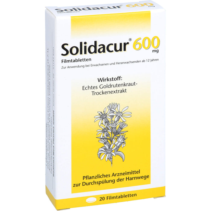 Solidacur 600 mg, Filmtabletten, 20 St FTA