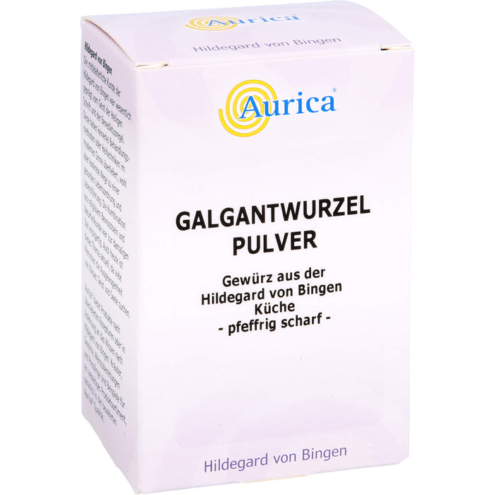 Aurica Galgantwurzel Pulver, 100 g Powder