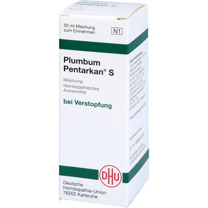 Plumbum Pentarkan S Liquidum, 50 ml Lösung