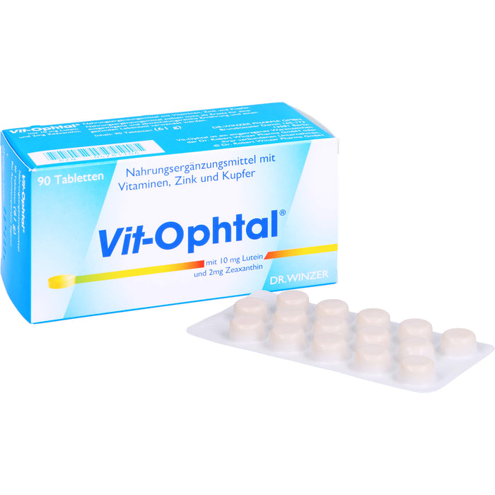 Vit-Ophtal mit 10mg Lutein, 90 St TAB