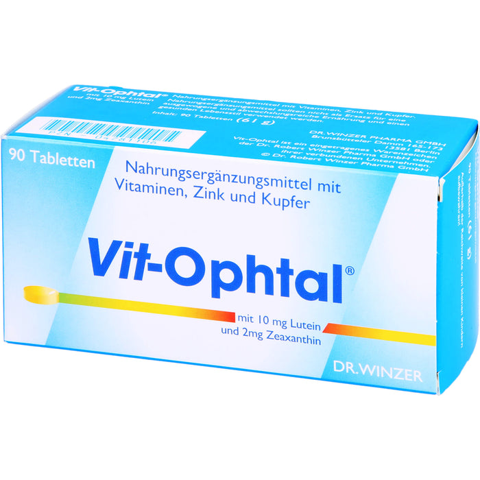 Vit-Ophtal mit 10mg Lutein, 90 St TAB