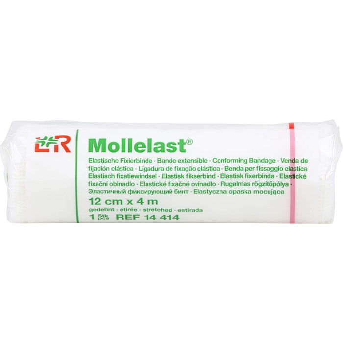 Mollelast elastische Fixierbinde 12 cm x 4 m, 1 pcs. Bandage