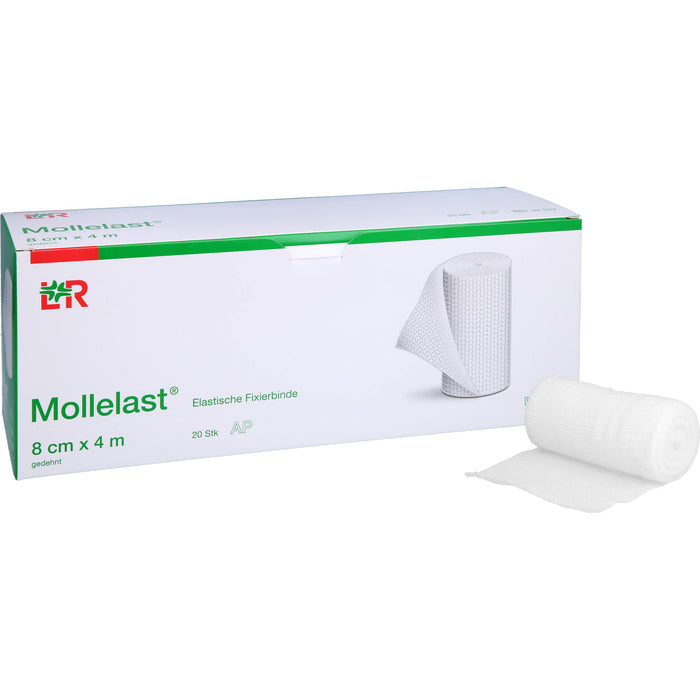 Mollelast Elastische Fixierbinde 8 cm x 4 m, 20 pc Bandage