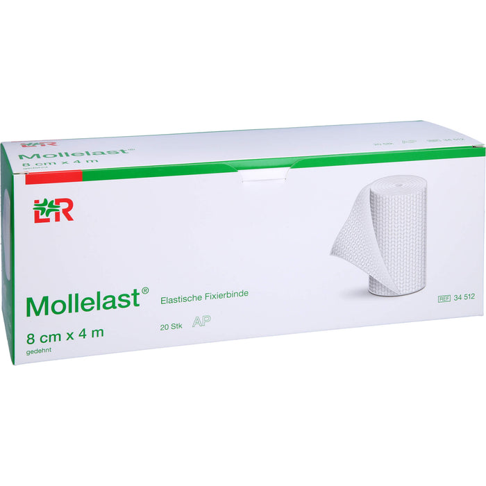 Mollelast Elastische Fixierbinde 8 cm x 4 m, 20 pcs. Bandage