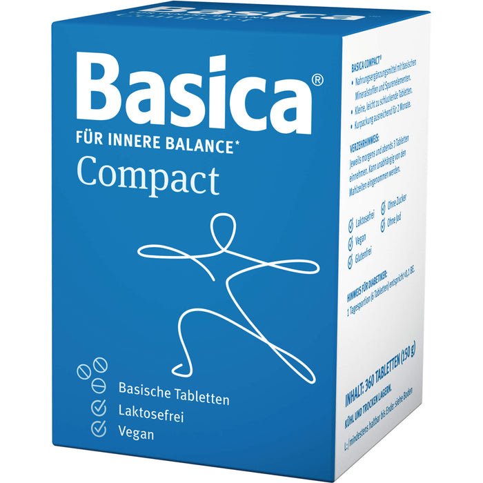 Basica Compact basische Tabletten, 360 pc Tablettes