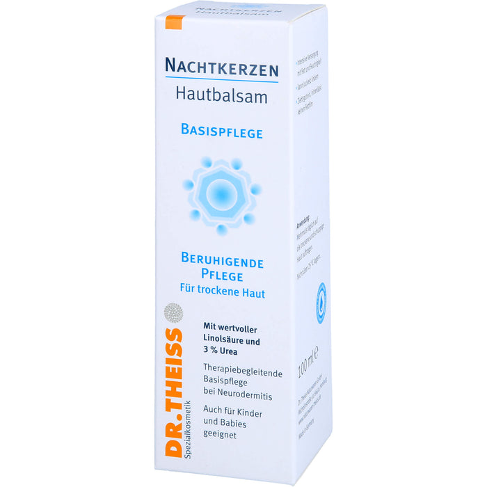 DR.THEISS Nachtkerzen Hautbalsam beruhigende Pflege für trockene Haut, 100 ml Cream