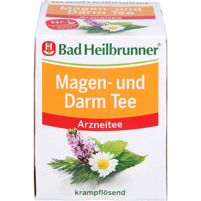 Bad Heilbrunner Magen- und Darm Tee, 8 pc Sac filtrant