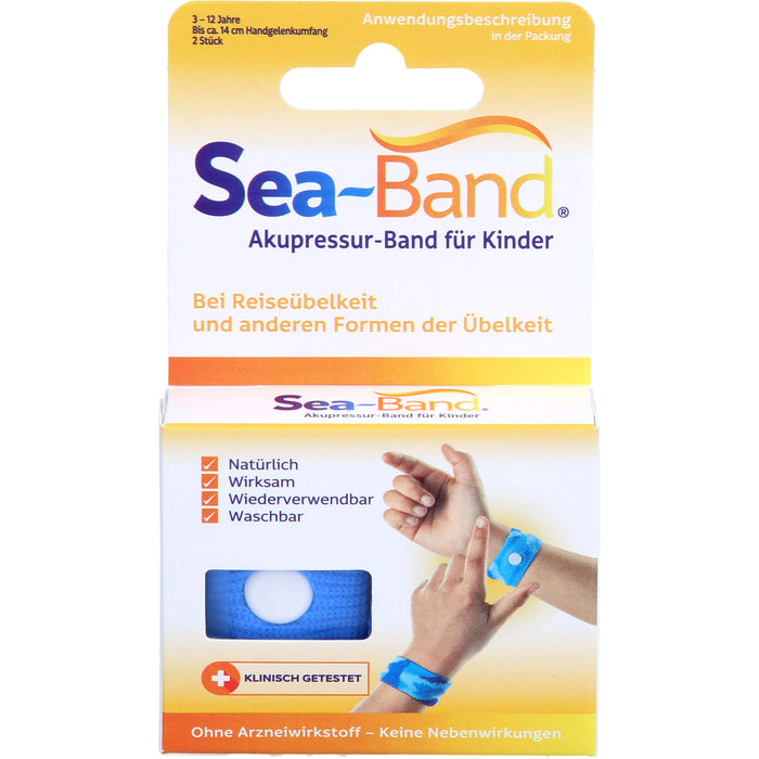 SEA-BAND Akupressurband für Kinder, 2 pcs. Tapes