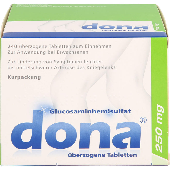 dona 250 mg überzogene Tabletten, 240 St UTA