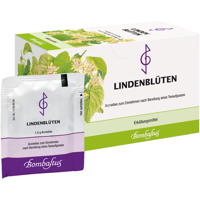 Lindenblüten Arzneitee, 20 pcs. Filter bag