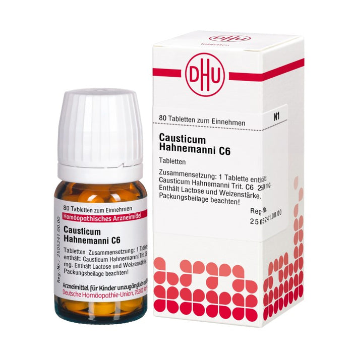 DHU Causticum Hahnemanni C6 Tabletten, 80 St. Tabletten