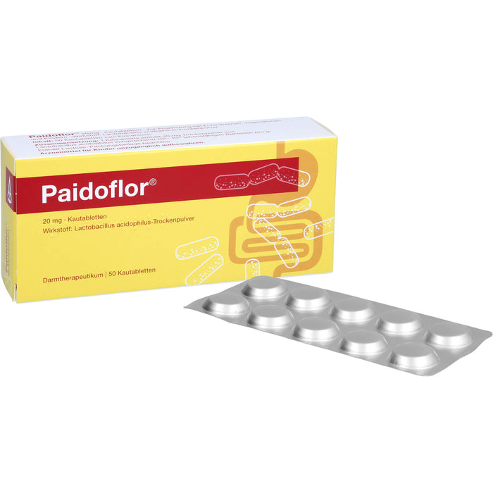 Paidoflor Kautabletten, 50 St KTA