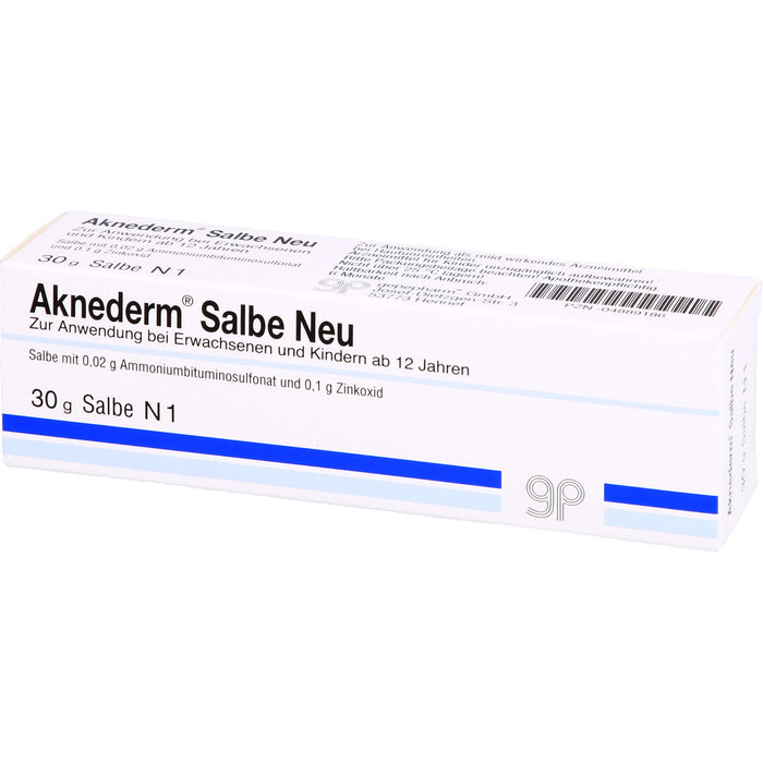 Aknederm Salbe Neu bei Hautunreinheiten, 30 g Onguent