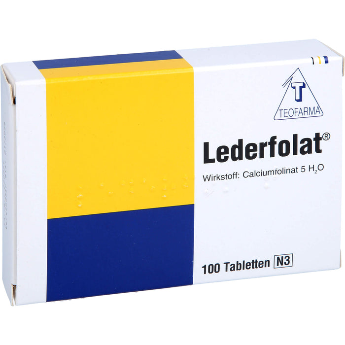 Lederfolat 6,35 mg Tabletten, 100 pcs. Tablets