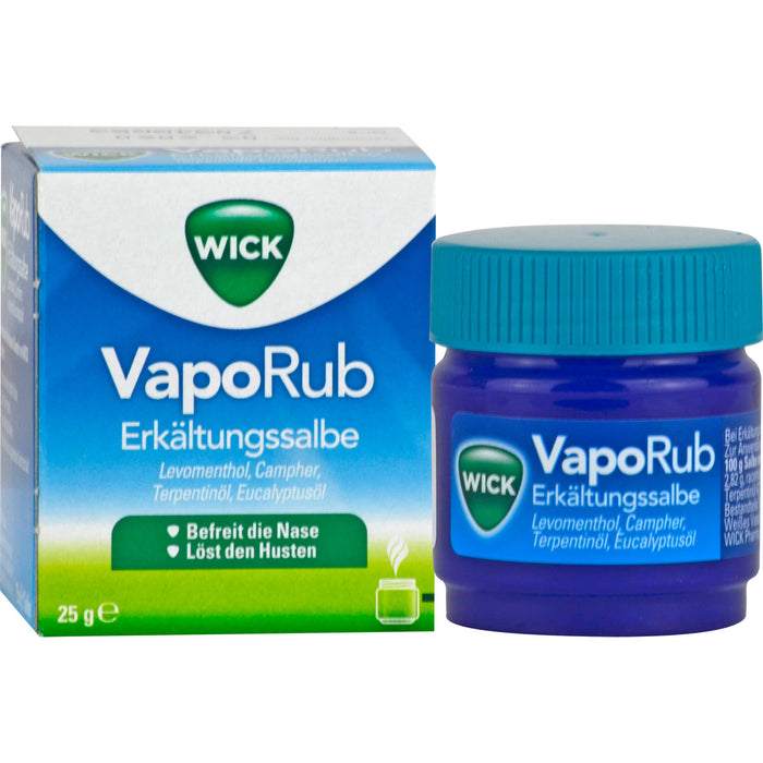 WICK VapoRup Erkältungssalbe, 25 g Onguent