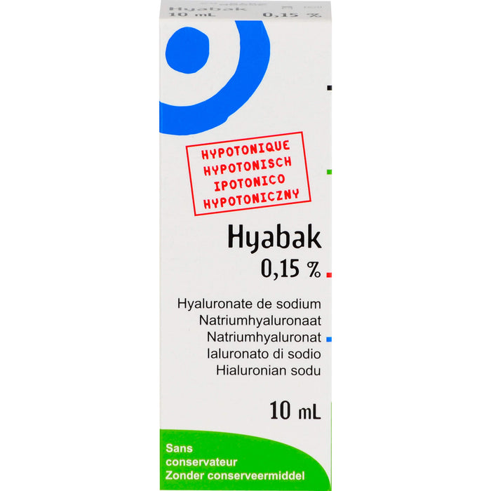 Hyabak, 10 ml Lösung