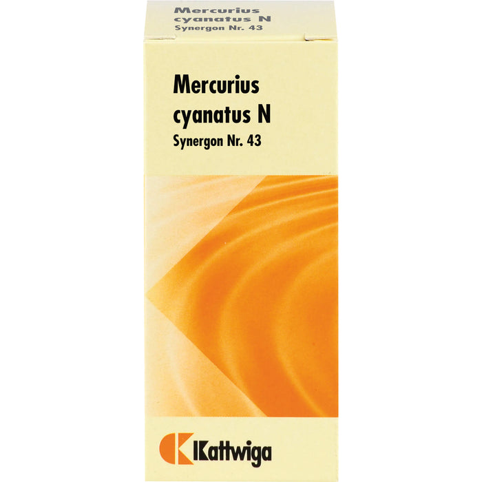 Kattwiga Synergon Nr. 43 Mercurius cyanatus N Tabletten, 100 pc Tablettes