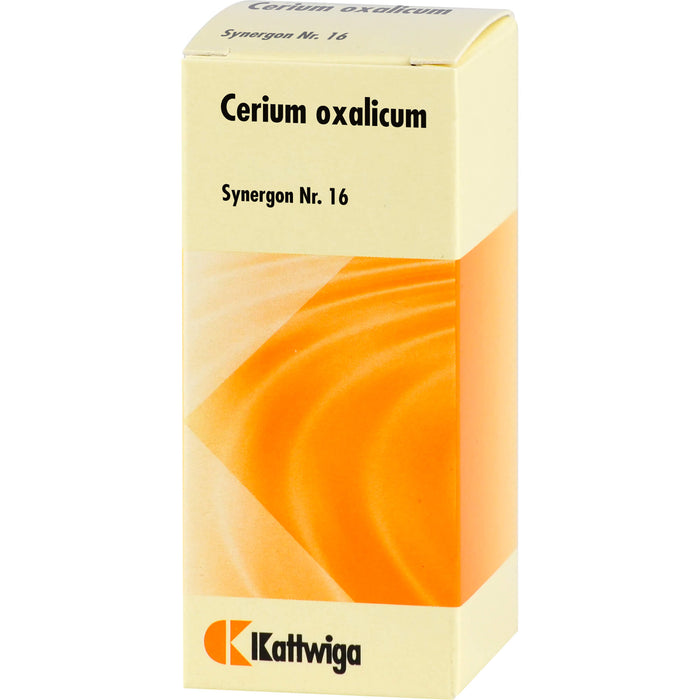 Kattwiga Synergon Nr. 16  Cerium oxalicum Tabletten, 100 St. Tabletten