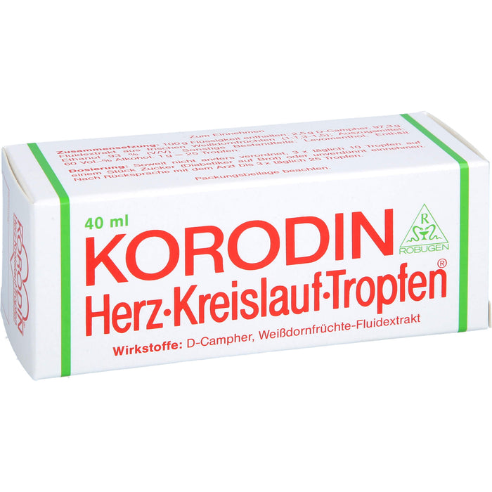 KORODIN Herz-Kreislauf-Tropfen, 40 ml Solution