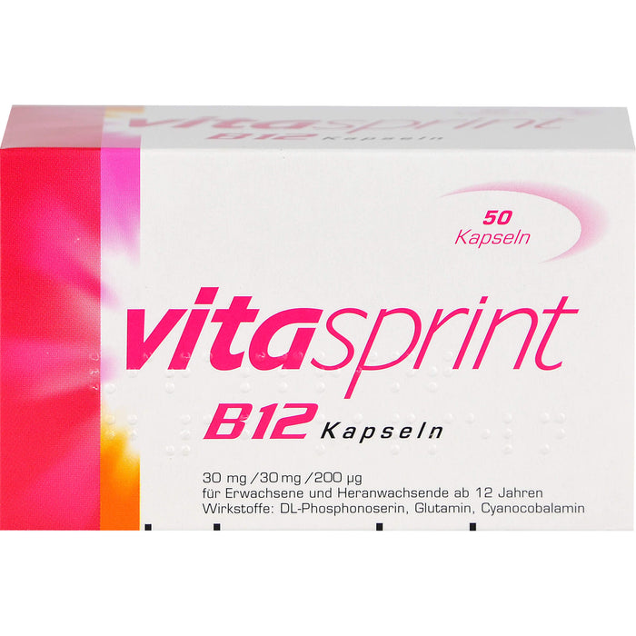 Vitasprint B12 Kapseln, 50 pcs. Capsules