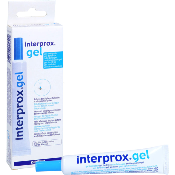 interprox gel verringert die Plaquebildung in den Zahnzwischenräumen, 20 ml Toothpaste