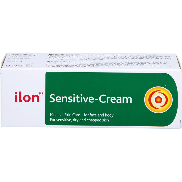 ilon Sensitive-Creme für trockene und rissige Haut, 50 ml Cream