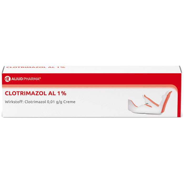 Clotrimazol AL 1 % Creme bei Pilzinfektionen, 50 g Crème