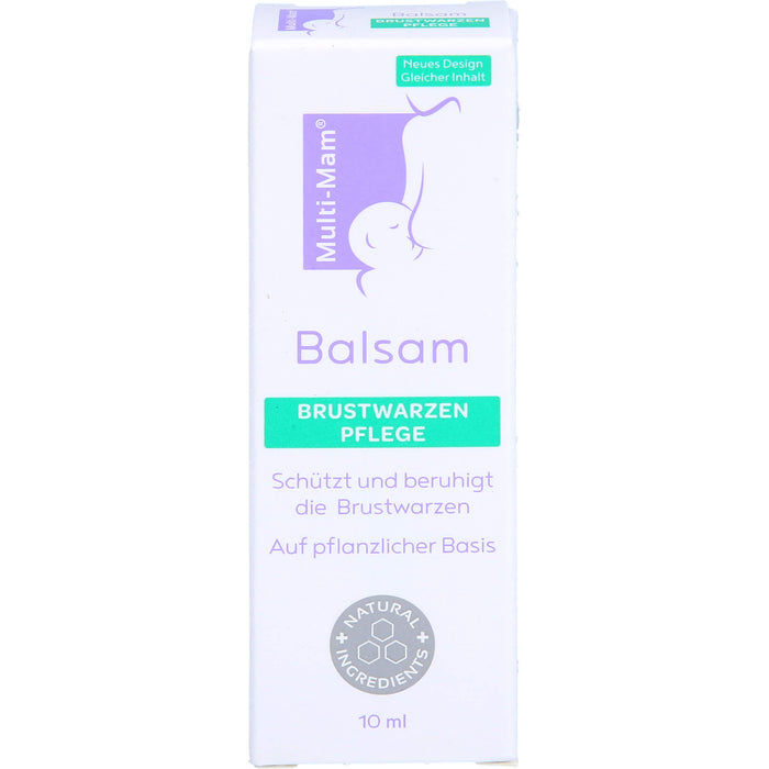 Multi-Mam Balsam zur intensiven Pflege besonders empfindlicher und irritierter Brustwarzen, 10 ml Balsam