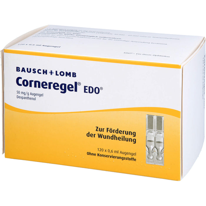 Corneregel EDO Augengel zur Förderung der Wundheilung, 120 pcs. Single-dose pipettes