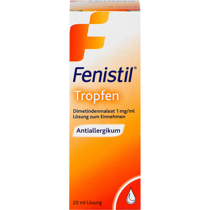 Fenistil Tropfen Antiallergikum Reimport Kohlpharma, 20 ml Solution