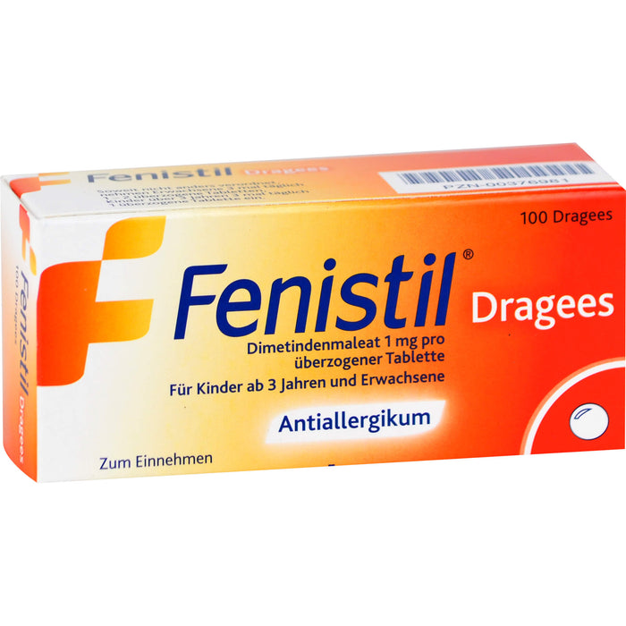 Fenistil kohlpharma Dragees bei Allergien, 100 St. Tabletten