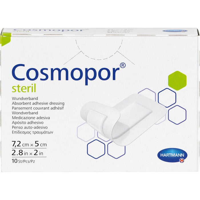 Cosmopor steril 7,2 cm x 5 cm Pflaster, 10 pcs. Patch