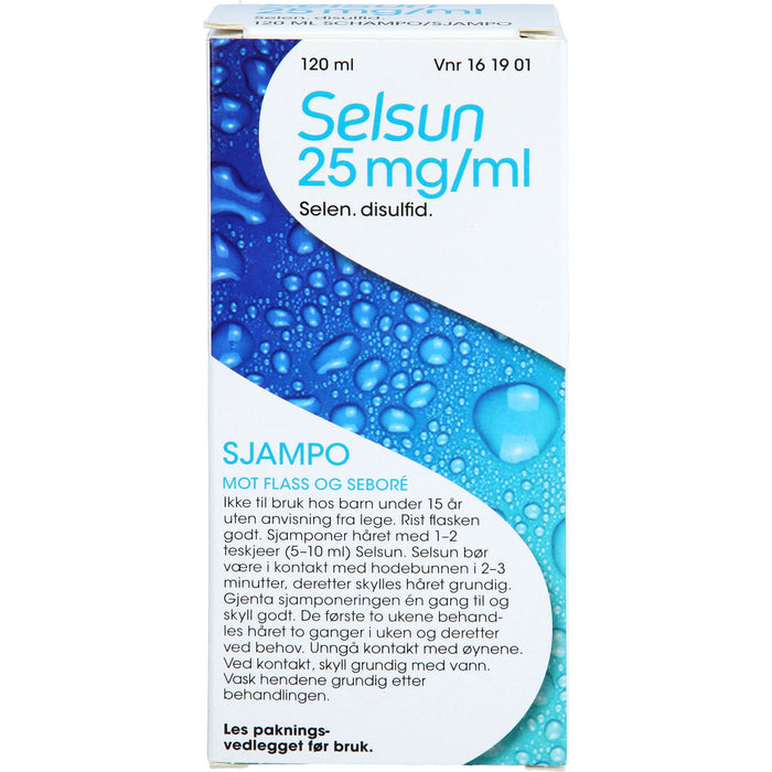 SELSUN 2,5% Shampoo bei nichtentzündlichen Kopfhauterkrankungen mit vermehrter Schuppenbildung, 120 ml Solution