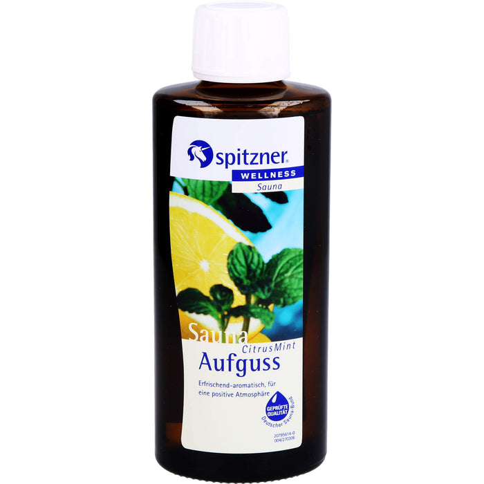 Spitzner Wellness Saunaaufguss Citrus Mint, 190 ml Concentré