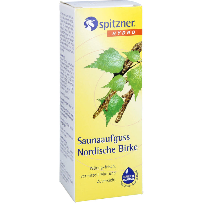 spitzner Hydro Saunaaufguss Nordische Birke, 190 ml Concentrate