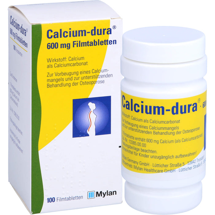 Calcium-dura Filmtabletten, 100 St. Tabletten