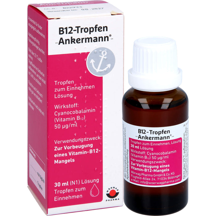 B 12 Ankermann Lösung, 30 ml Lösung