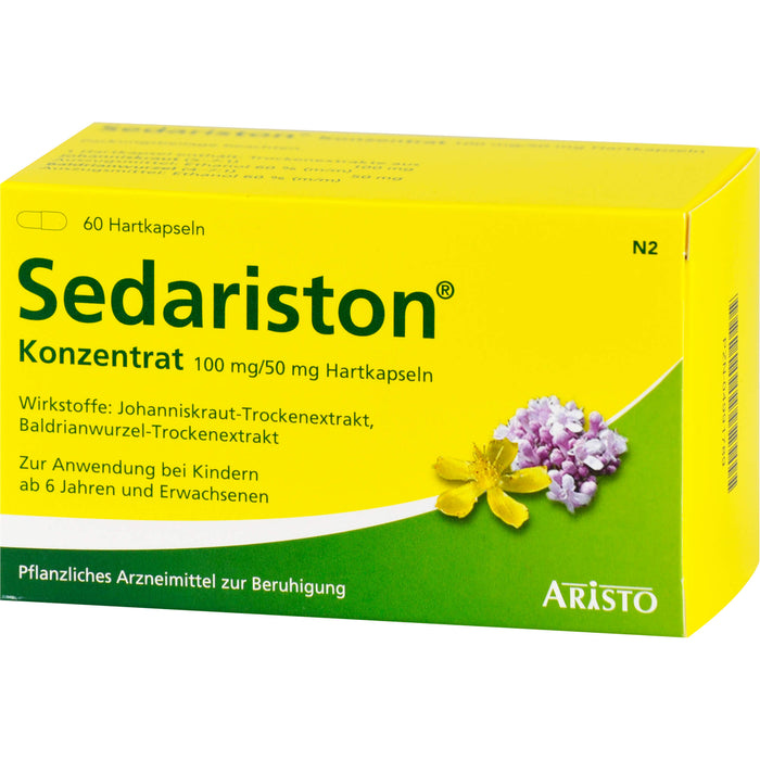 Sedariston Konzentrat, 60 St. Kapseln