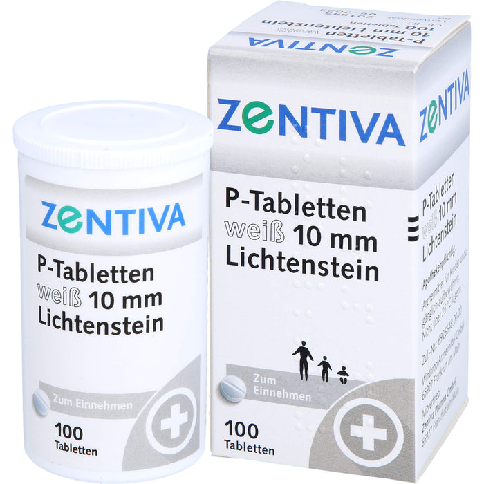 Winthrop P-Tabletten weiß 10 mm Lichtenstein, 100 St. Tabletten