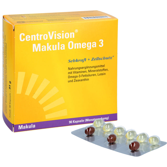 CentroVision Makula Omega 3, 90 St KAP