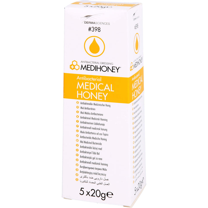 MEDIHONEY antibakterieller medizinischer Honig, 100 g Gel