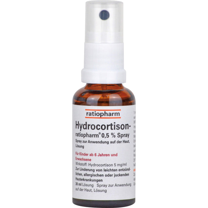 Hydrocortison-ratiopharm 0,5 % Spray, 30 ml Lösung