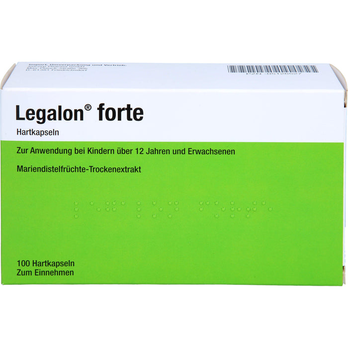 Legalon forte Hartkapseln Reimport axicorp, 100 pcs. Capsules