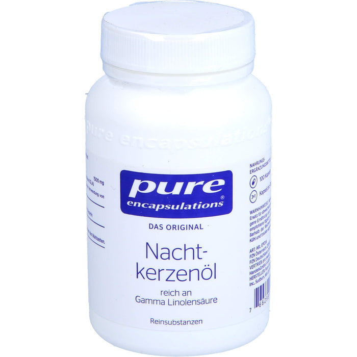 pure encapsulations Nachtkerzenöl Kapseln, 100 pcs. Capsules